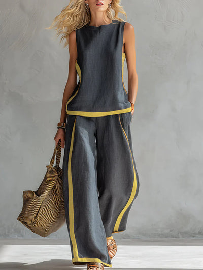 Conjunto Ursula | Chaleco + Pantalón Elegante