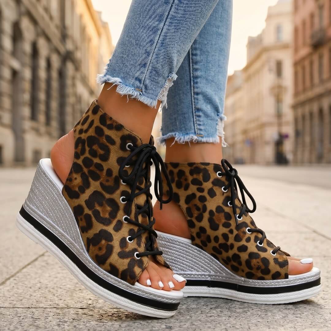 Emanuela | Sandalias con Cuña Elegante