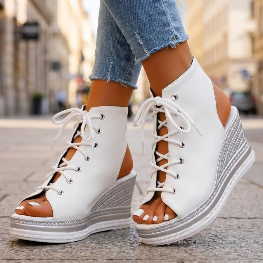 Emanuela | Sandalias con Cuña Elegante