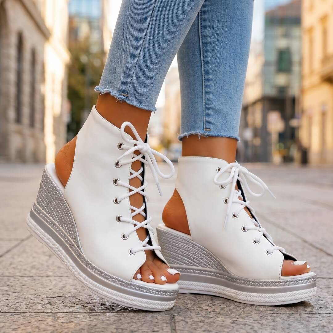 Emanuela | Sandalias con Cuña Elegante