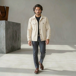 Chaqueta vintage de pana para hombre