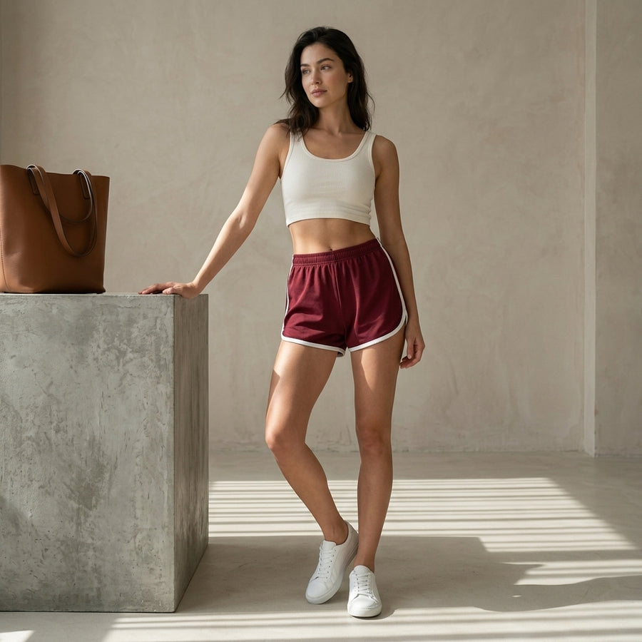 Pantalones cortos de yoga para mujer