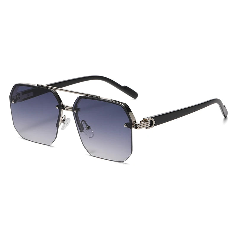Gafas de sol de metal para hombre y mujer