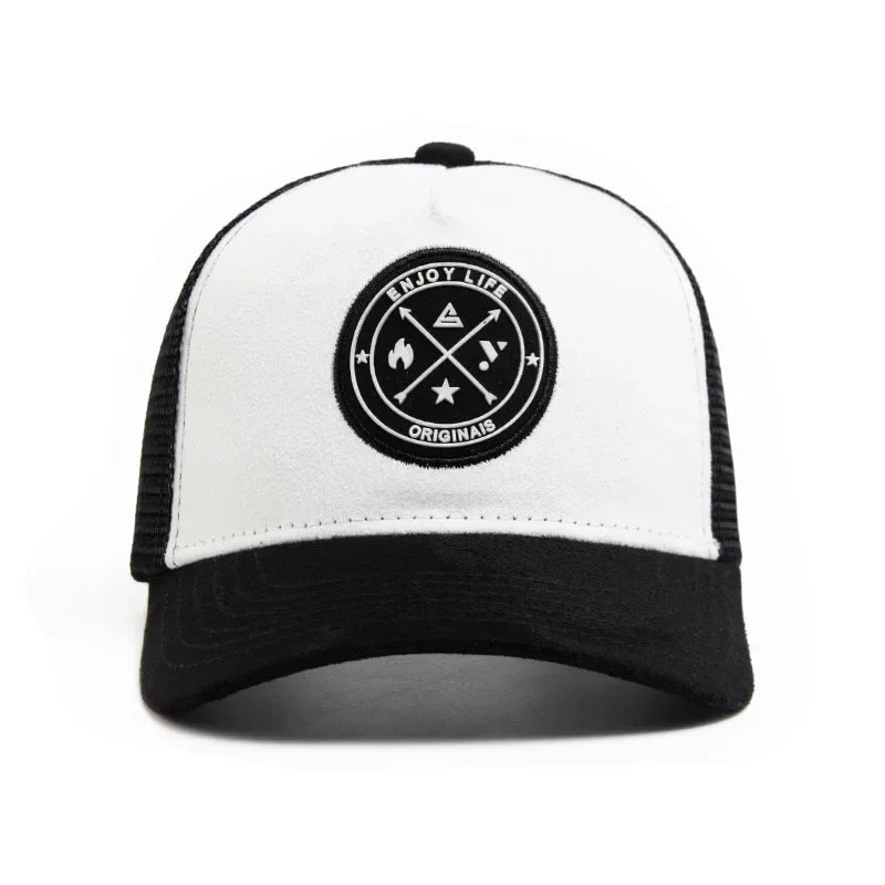 Gorra de béisbol de malla de verano