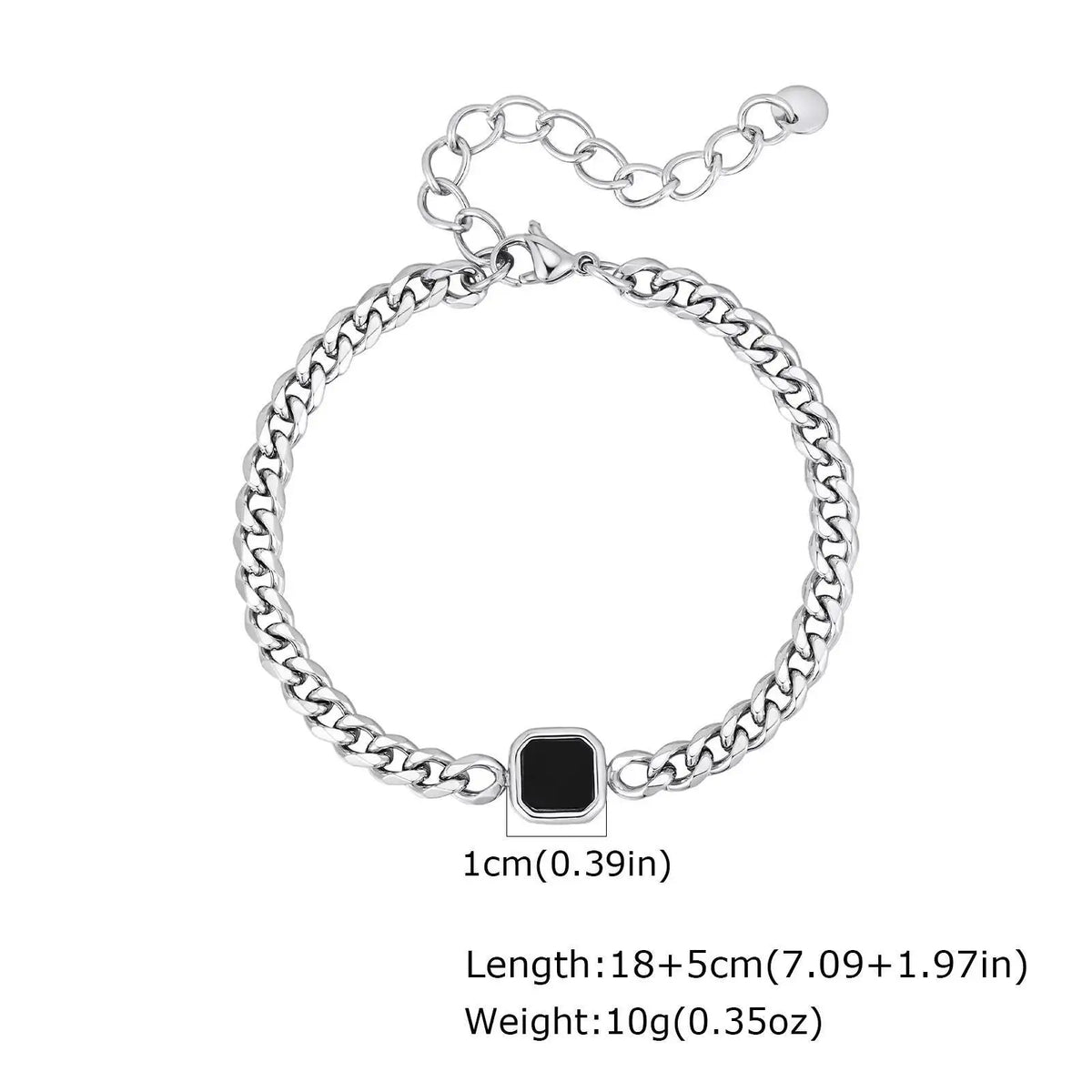 Pulsera de moda para hombre acero inoxidable