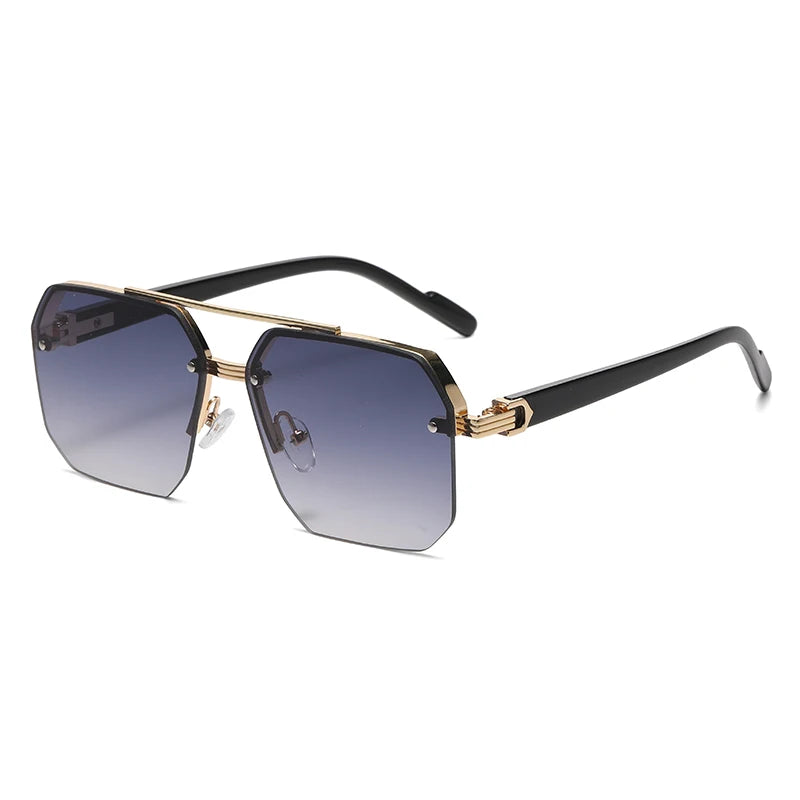 Gafas de sol de metal para hombre y mujer