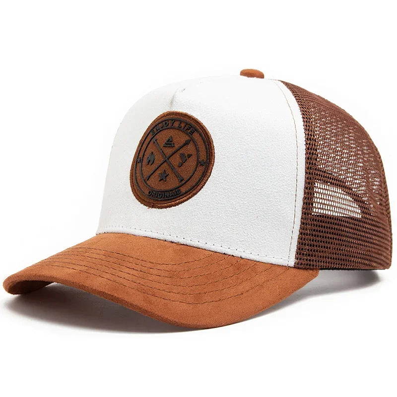 Gorra de béisbol de malla de verano