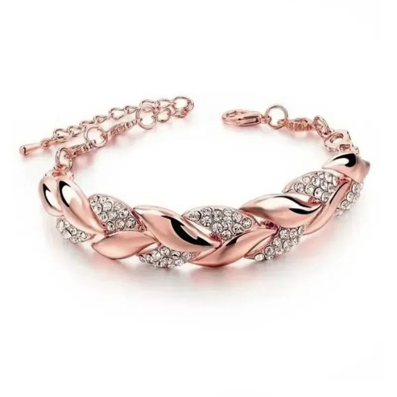 Pulsera Mobius chapada en oro Nuevos diseños 2026