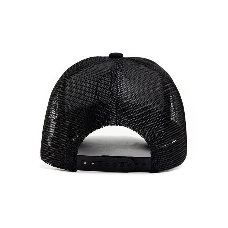 Gorra de béisbol de malla de verano