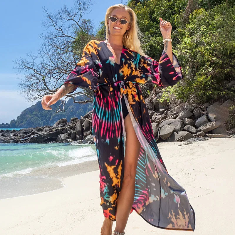 Ibiza | Kimono Versátil Tejido Japonés · Noches de Ibiza