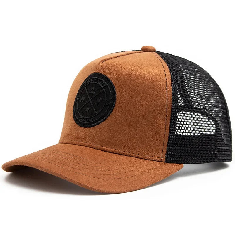Gorra de béisbol de malla de verano