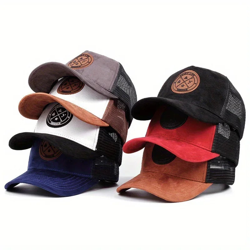 Gorra de béisbol de malla de verano