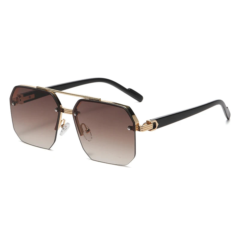 Gafas de sol de metal para hombre y mujer