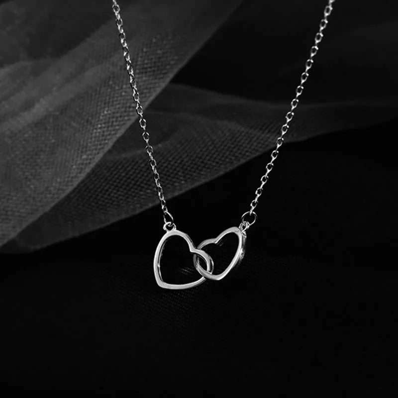 Nuevo collar con colgante de corazón de amor
