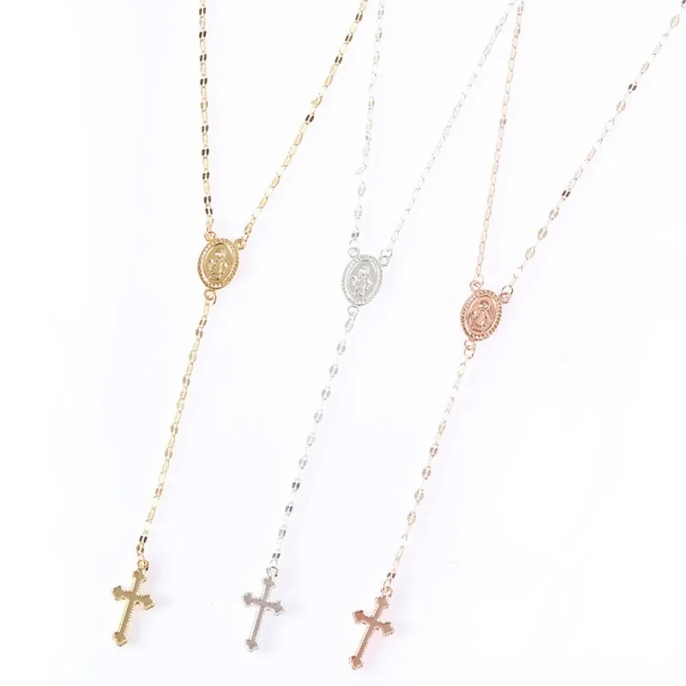Collar con colgante de Rosario