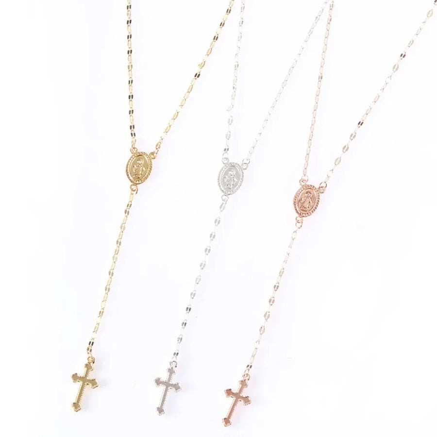 Collar con colgante de Rosario
