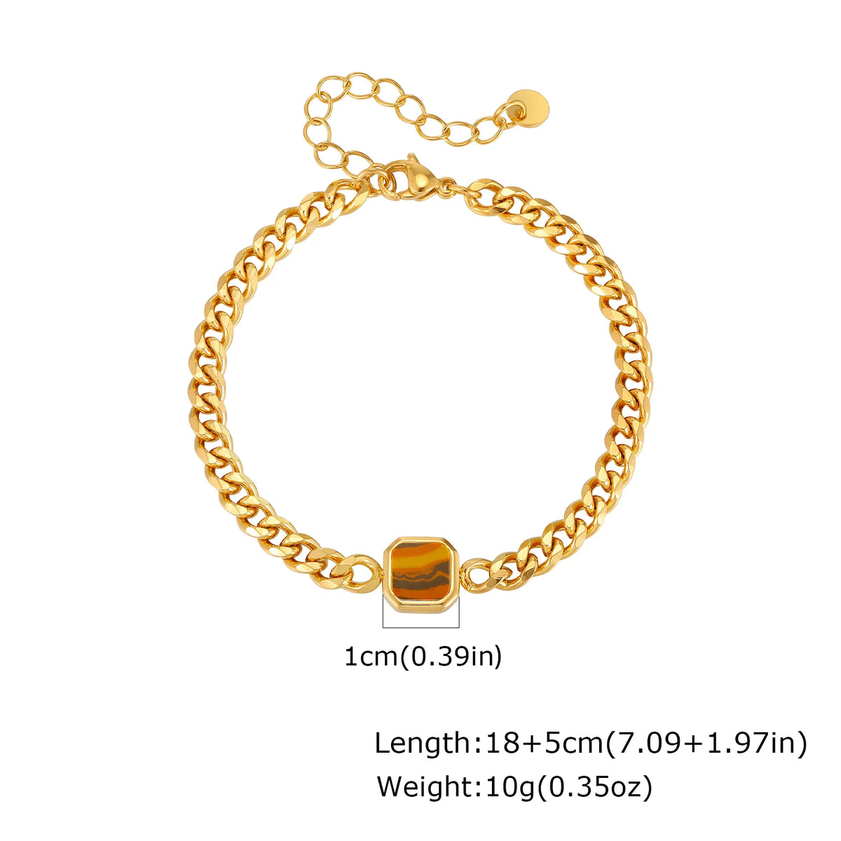 Pulsera de moda para hombre acero inoxidable