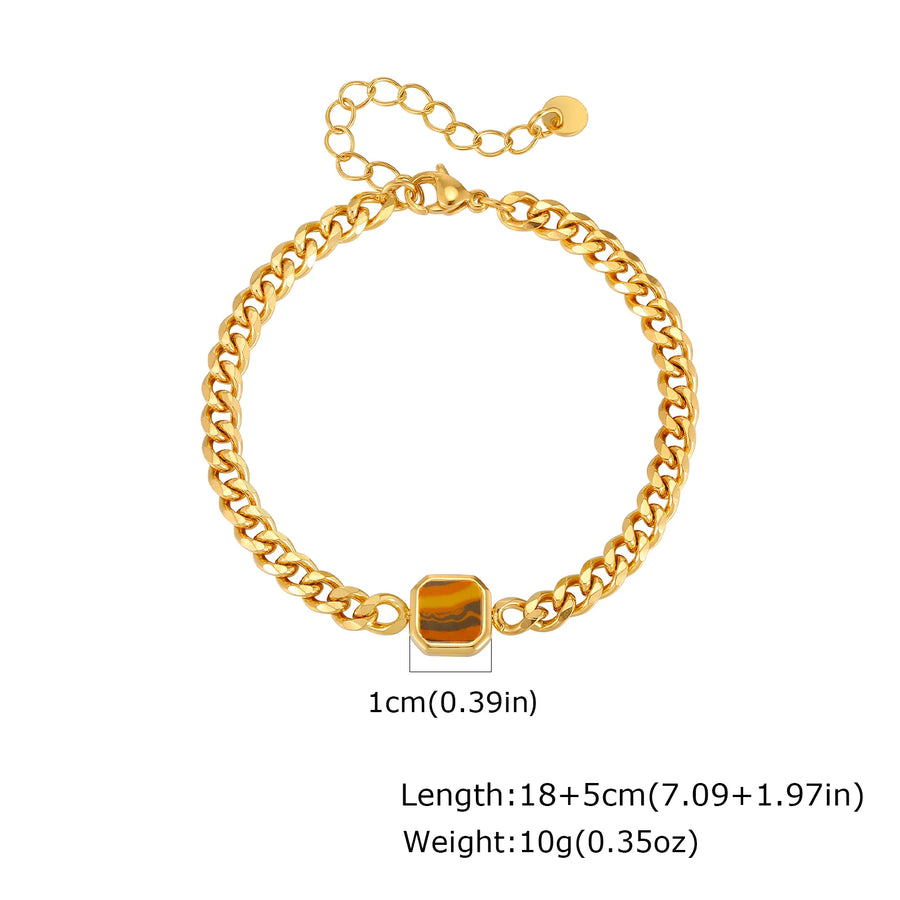 Pulsera de moda para hombre acero inoxidable