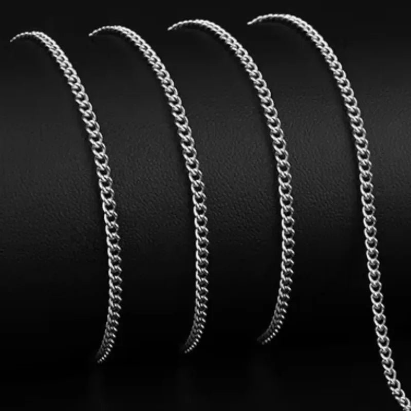 Collar de cadena cubana para hombre