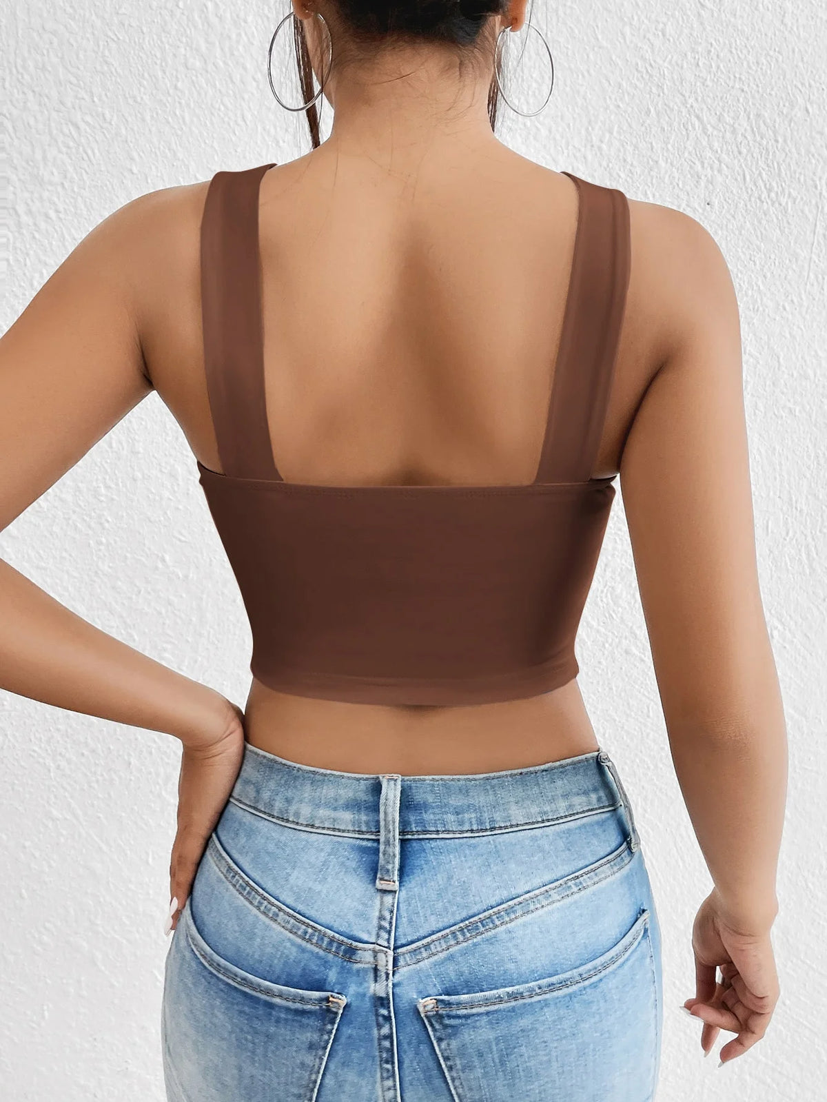 Nuevo top halter sexy de verano