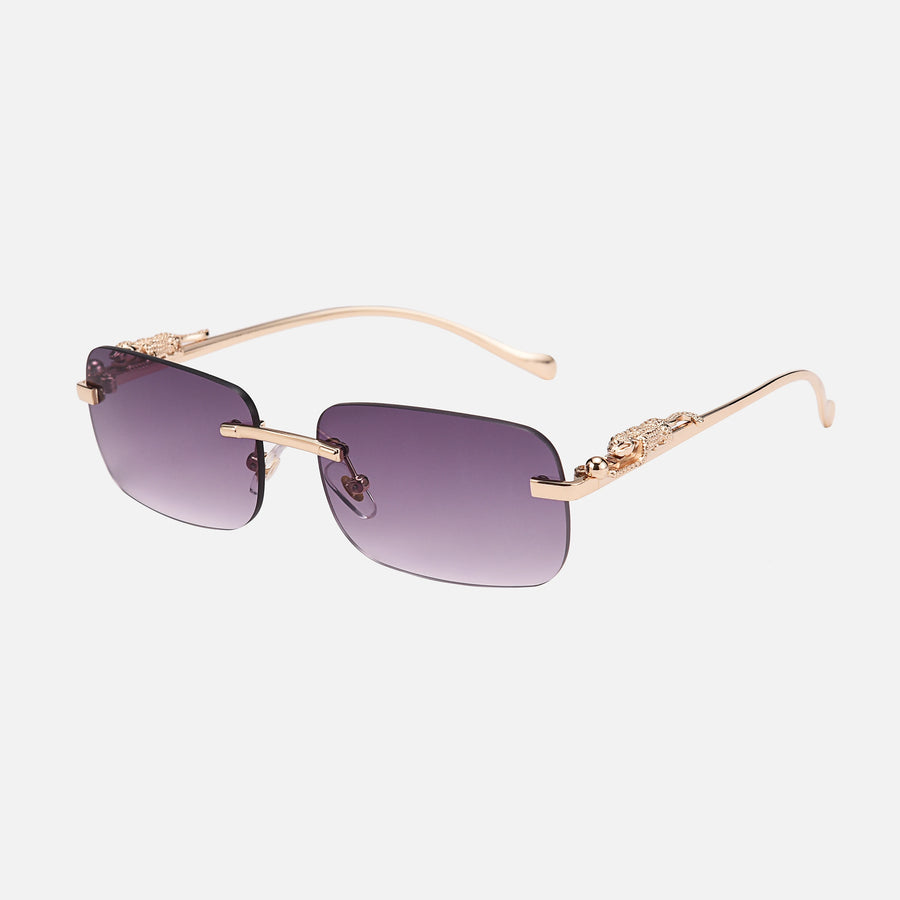 12 Uds nuevas gafas de sol rectangulares