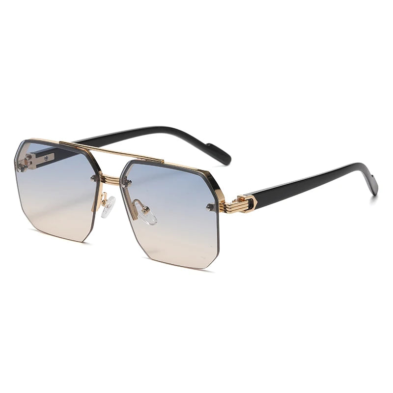 Gafas de sol de metal para hombre y mujer