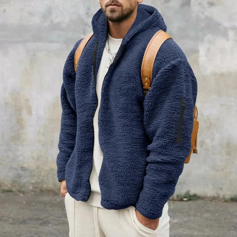 Chaqueta Polar Estilo Casual