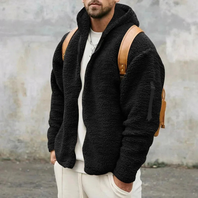 Chaqueta Polar Estilo Casual