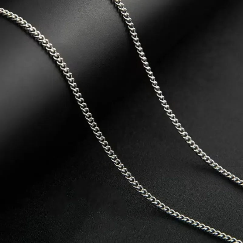 Collar de cadena cubana para hombre
