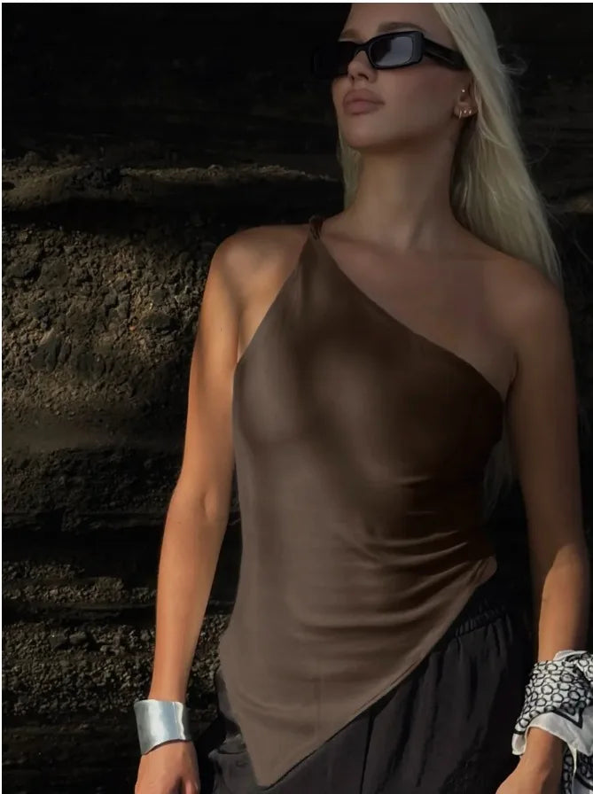 Camiseta informal de moda para mujer