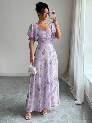 Vestido de mujer dulce estilo francés