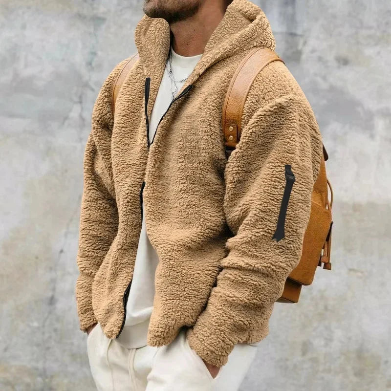Chaqueta Polar Estilo Casual