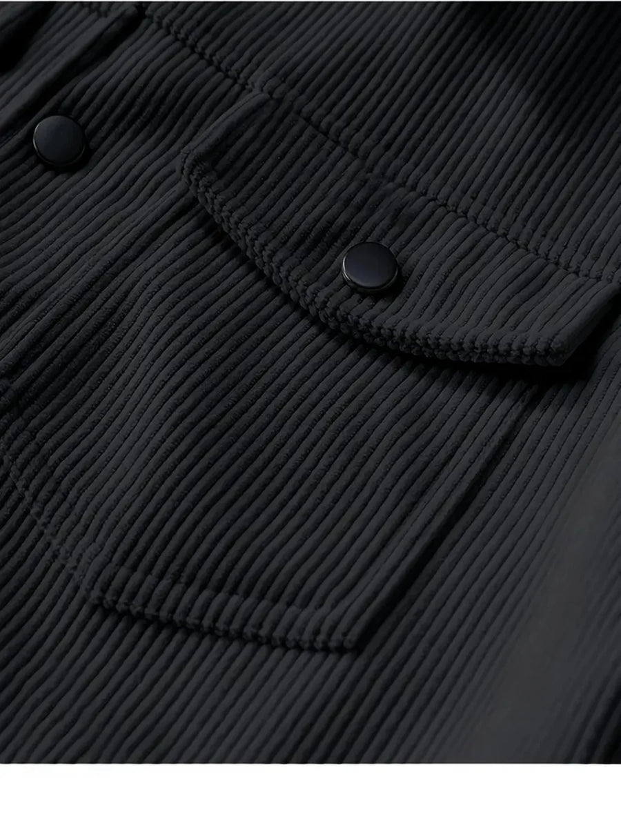 Chaqueta vintage de pana para hombre