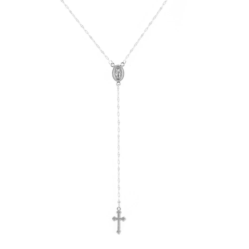 Collar con colgante de Rosario