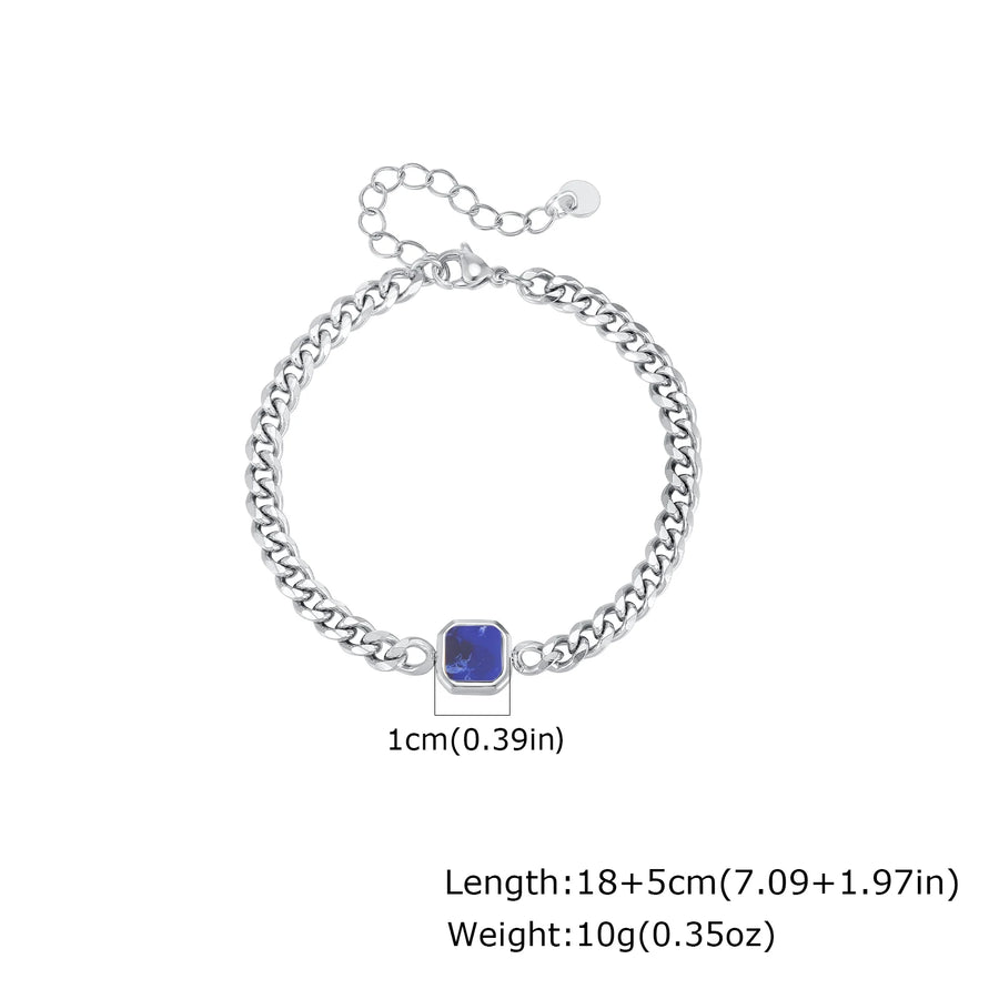 Pulsera de moda para hombre acero inoxidable