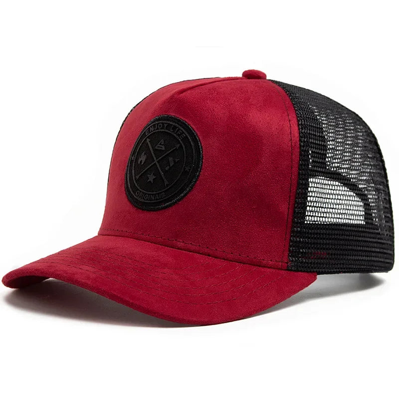 Gorra de béisbol de malla de verano