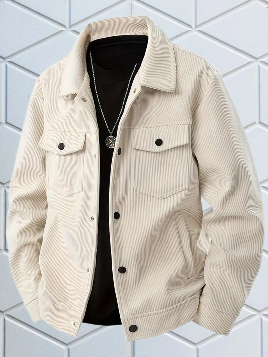 Chaqueta vintage de pana para hombre