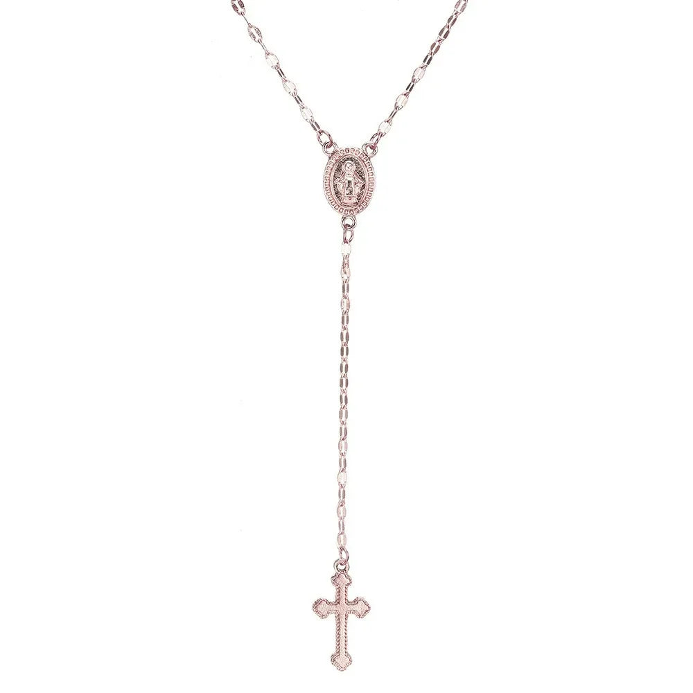 Collar con colgante de Rosario