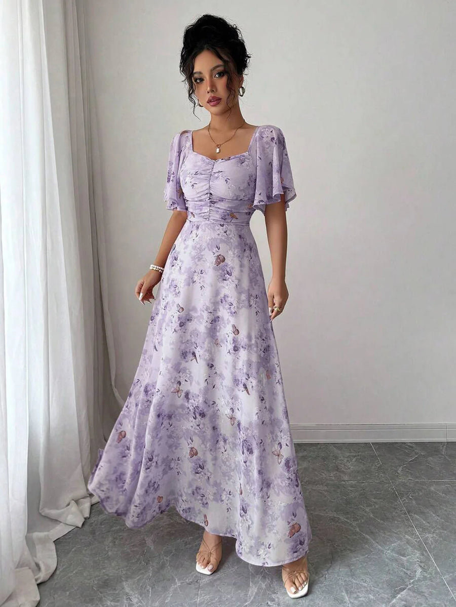 Vestido de mujer dulce estilo francés