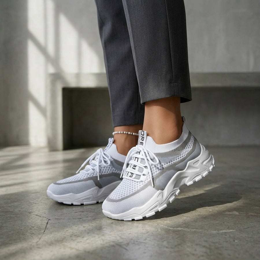 Zapatos de mujer - Calzado deportivo informal para verano 2026, transpirable y ligero.