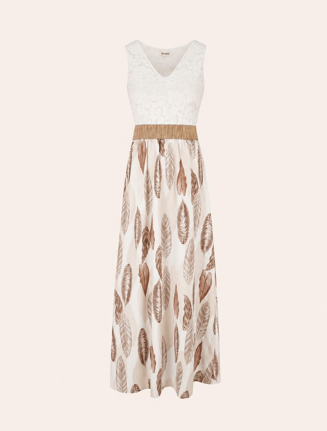Vestido Largo Elegancia Floral