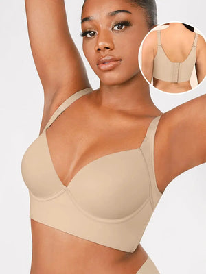 Formexa® – Sujetador push-up con espalda que cubre y esculpe blanco