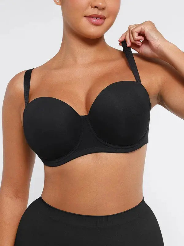 Seduction® – Sujetador Bandeau Sin Tirantes Push Up